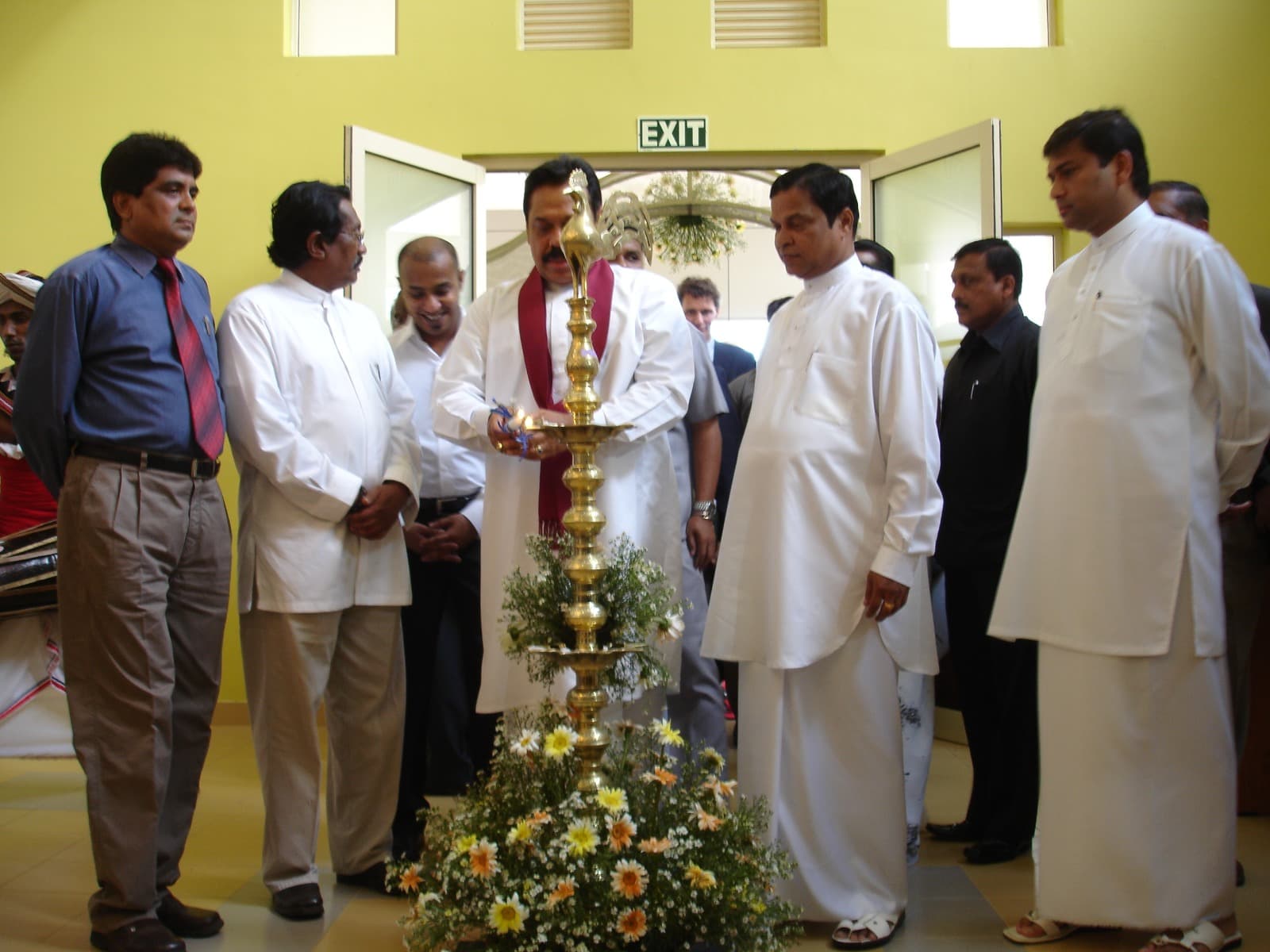 Traditional Oil Lamp Lighting Ceremony