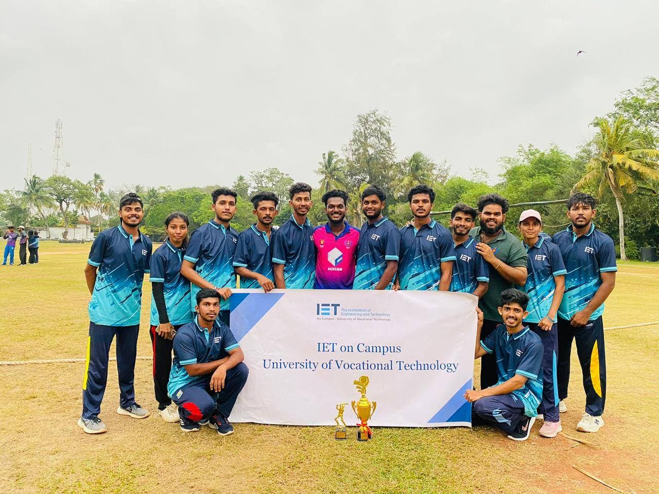 Proud moment for us! 🏏 UoVT Wins IET Sri Lanka Cricket Tournament 2026