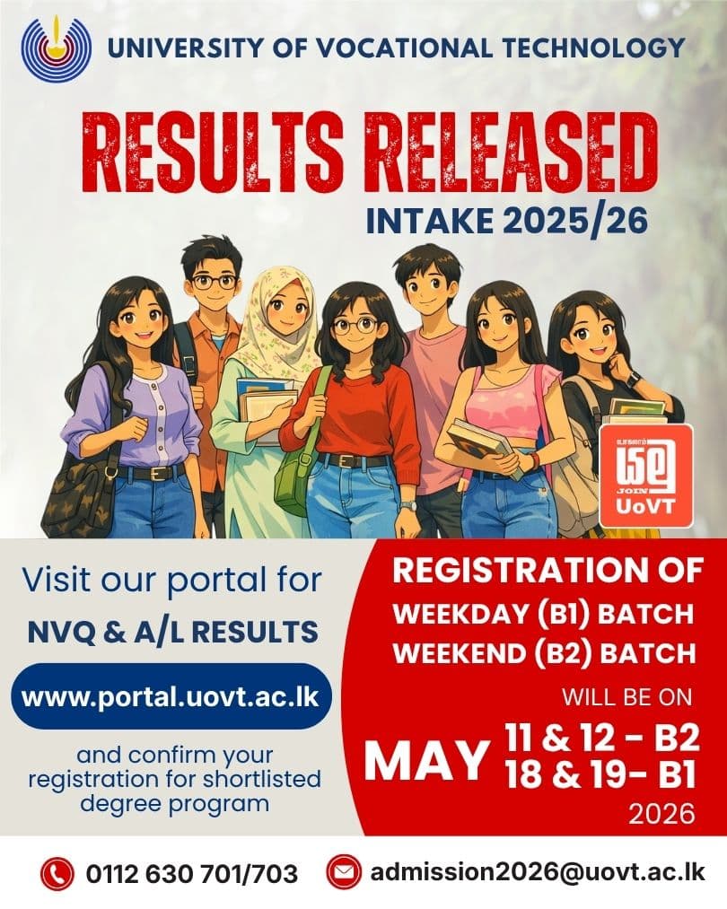 Results Released - Intake 2025/26